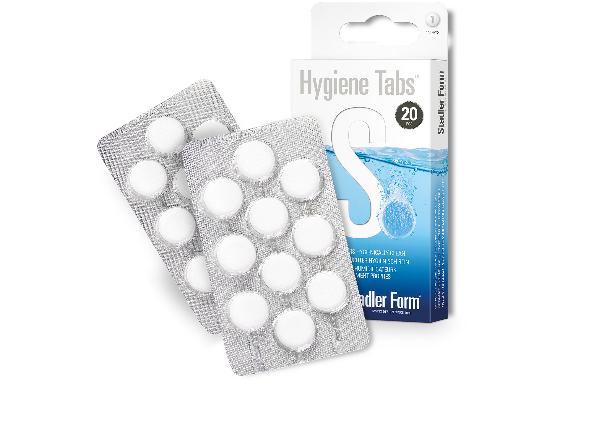 Hygiene-Tabs 2-Pack für Luftbefeuchter von Stadler Form