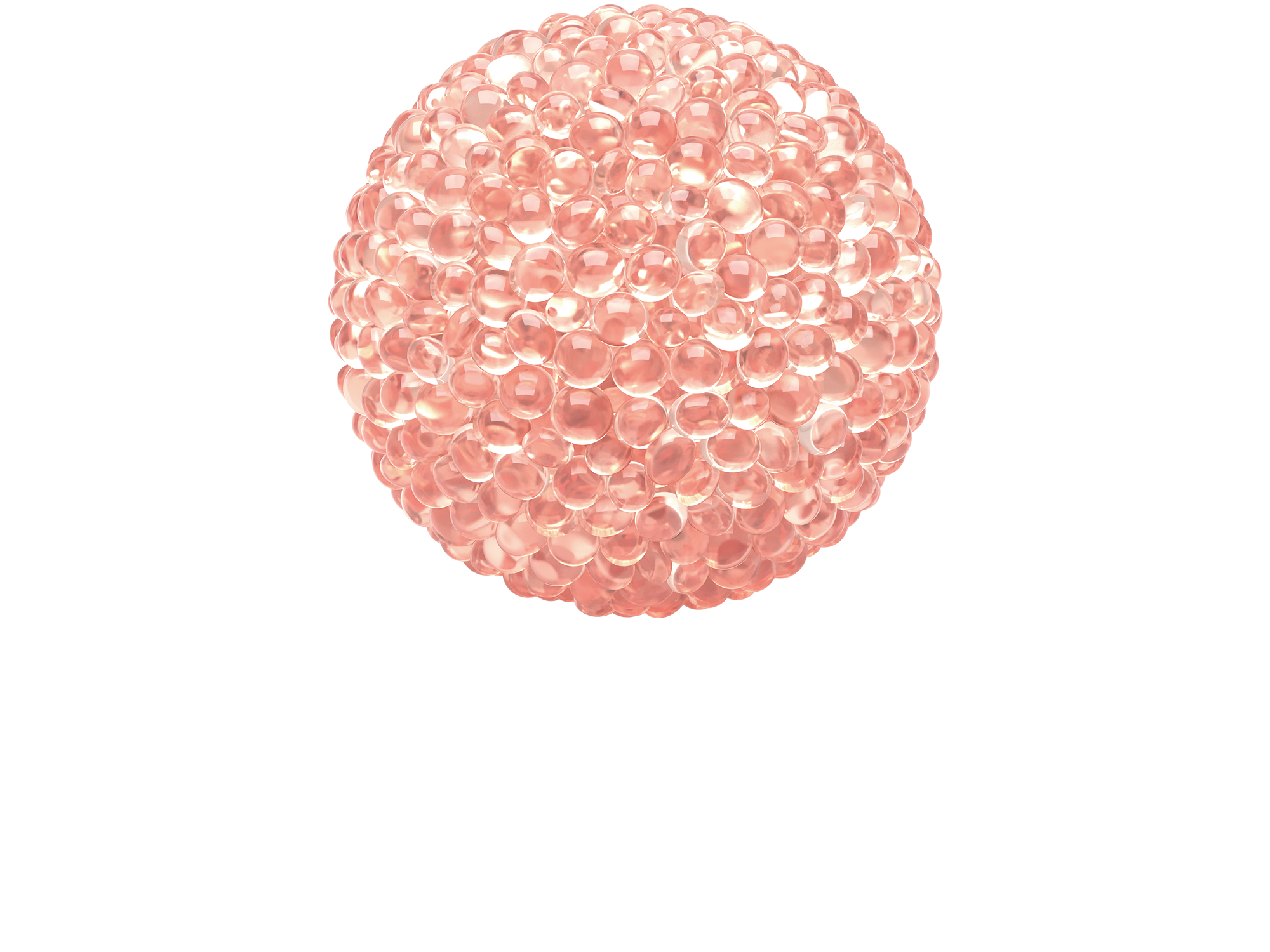 Red Jasmine fragrance globe by Stadler Form suitable for aroma diffusers Lina, Nina, and Tina