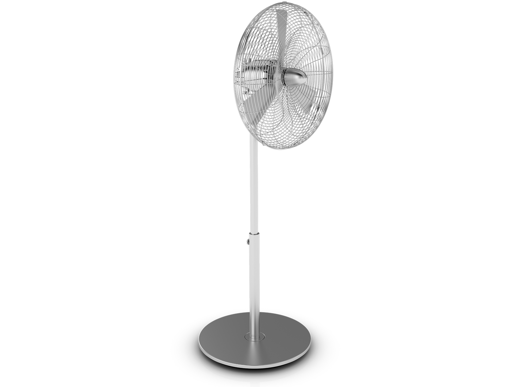 Charly stand fan by Stadler Form as perspective view