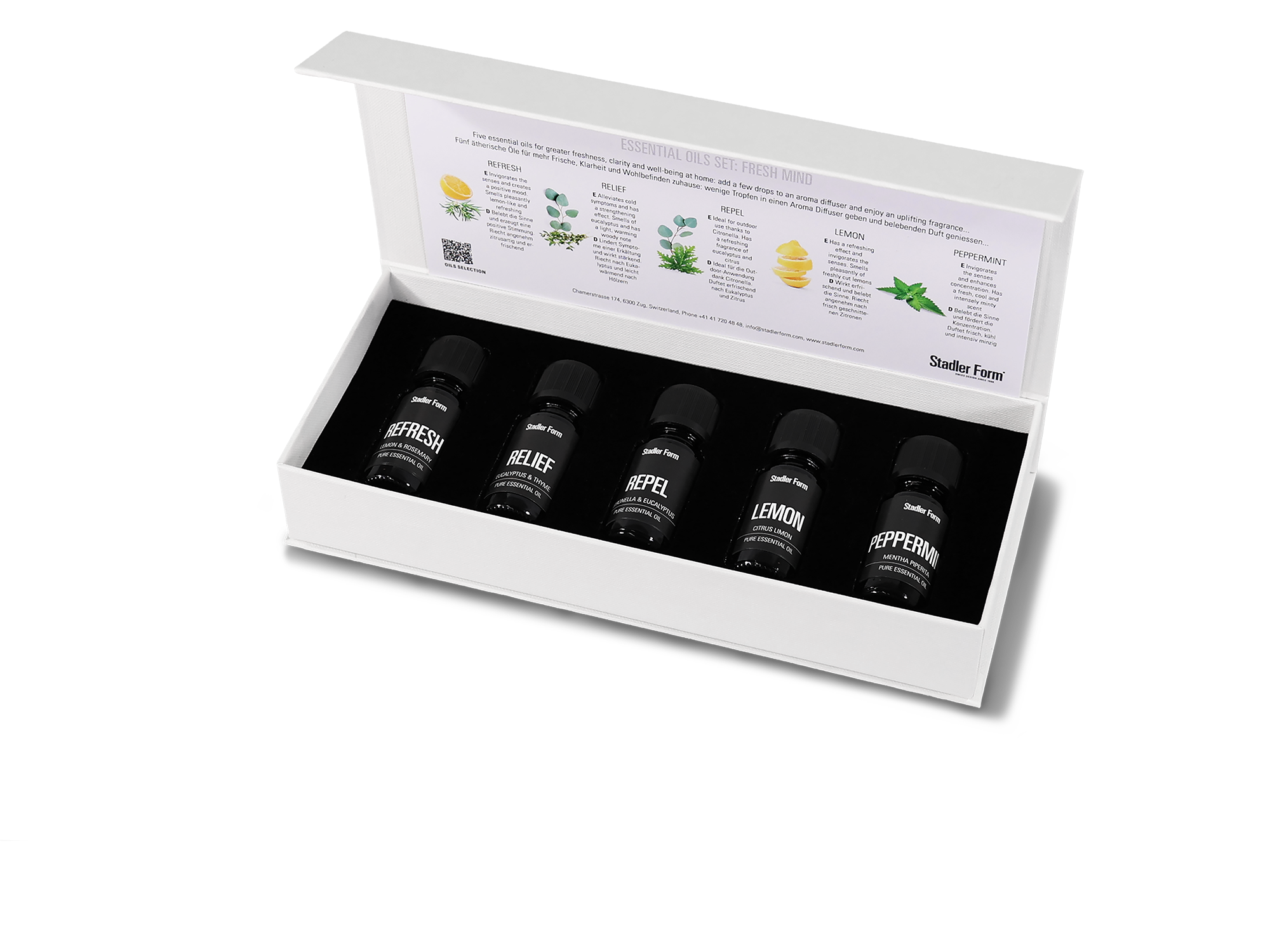 Essential oils gift set "Fresh Mind"