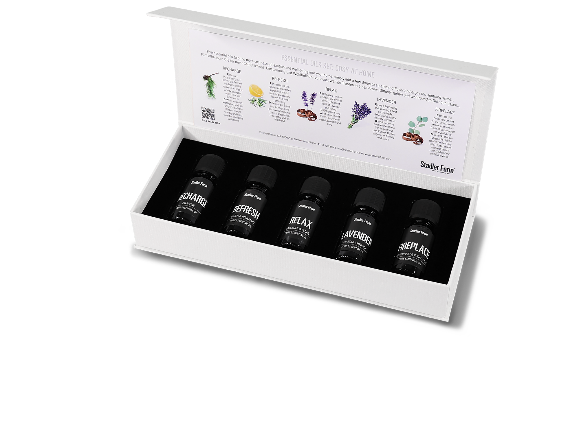 Essential oils gift set "Cosy at Home"