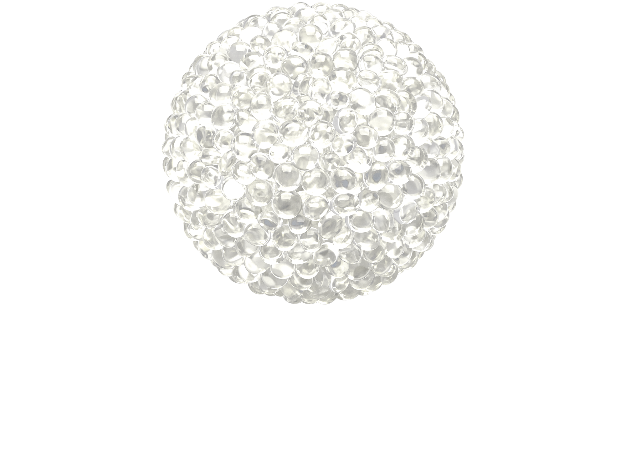 White Amber fragrance globe by Stadler Form suitable for aroma diffusers Lina, Nina, and Tina