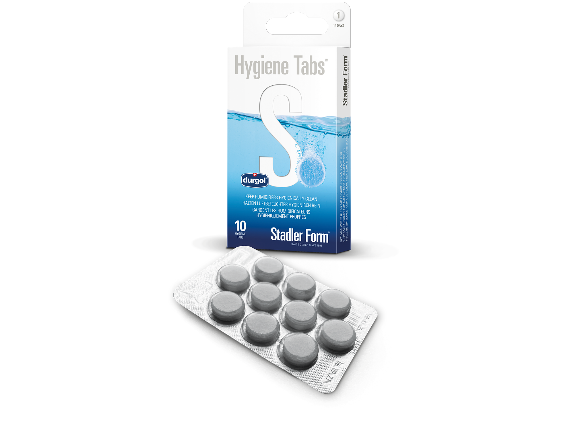 Hygiene Tabs for humidifier by Stadler Form